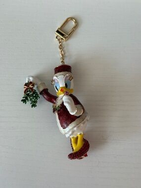 Daisy Duck Holiday Baublebar Keychain